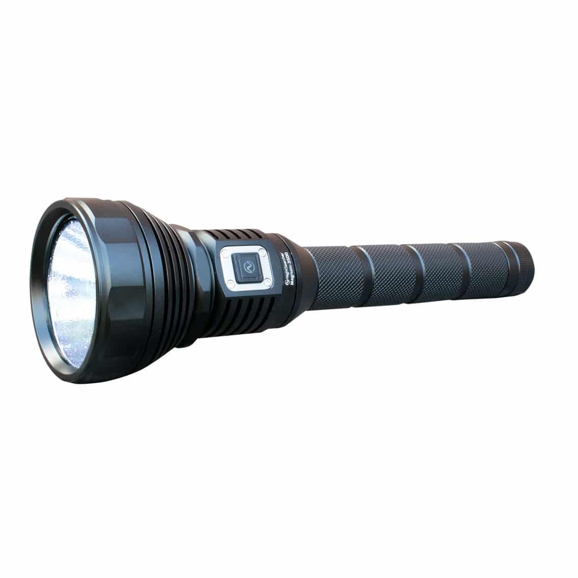 Magnum 3500 Super Bright LED Torch Front Angle