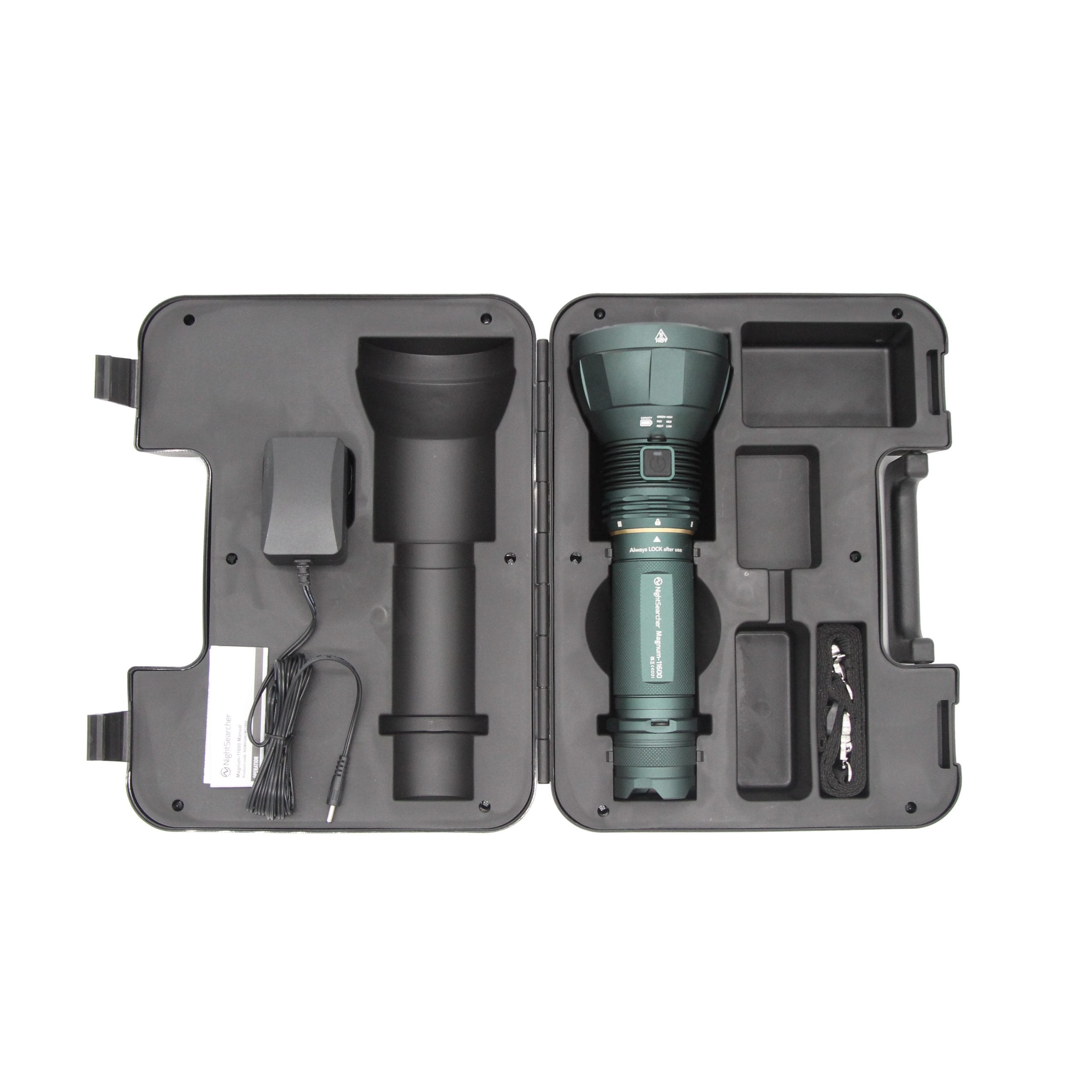 Nightsearcher Magnum 11600 Brightest LED Torch Box Inside photo