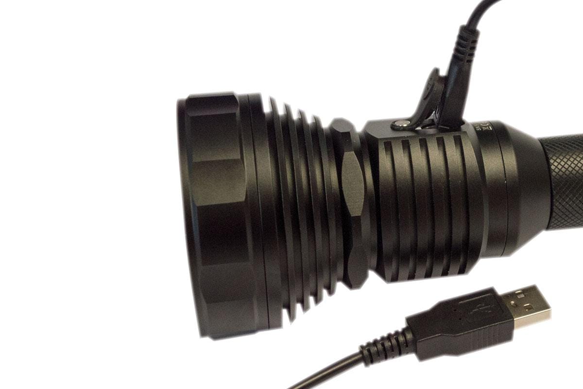 Nightsearcher Magnum 3500 Super Bright LED Torch Charging Photo