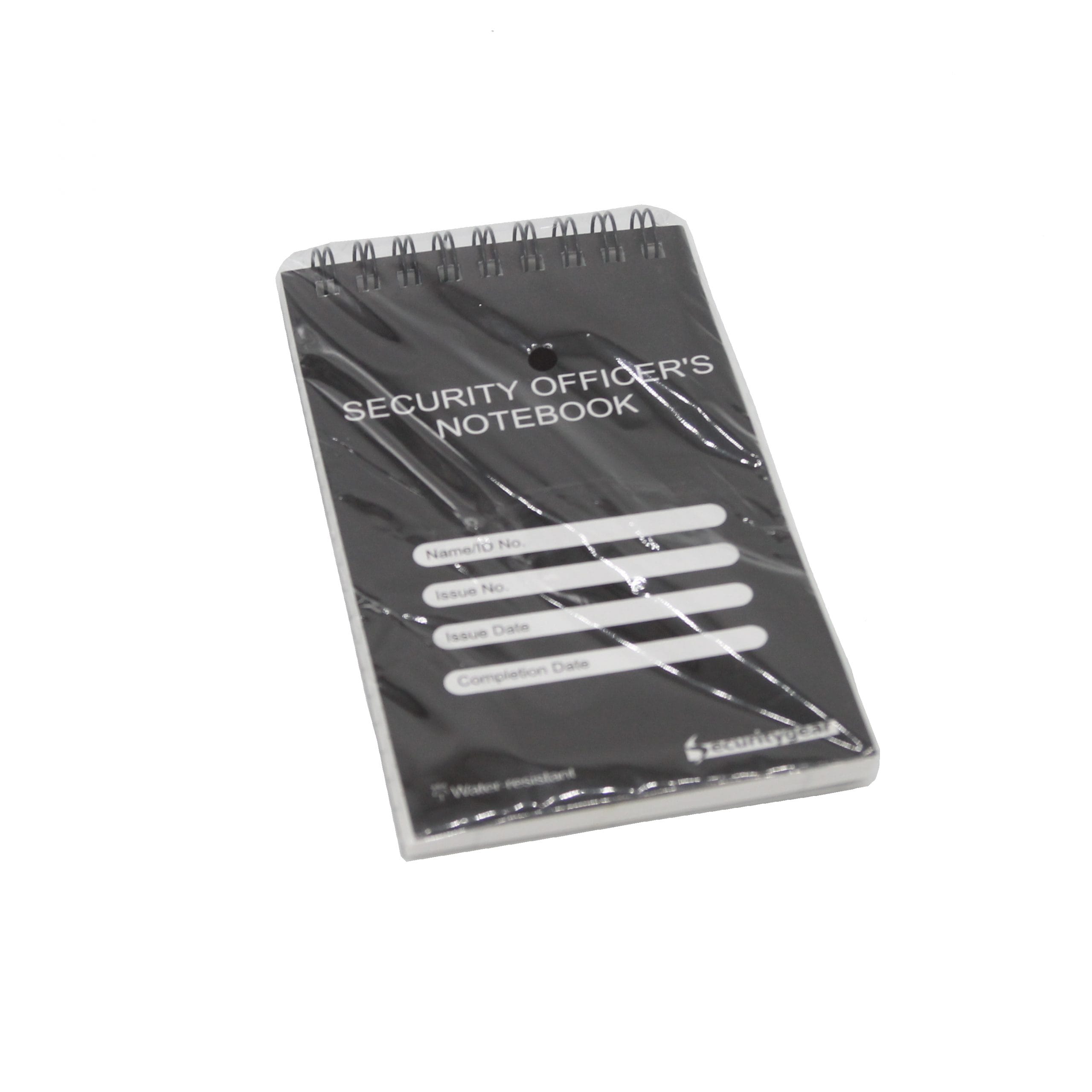 Security Officer's Pocket Notebook - Waterproof Plastic Bag photo