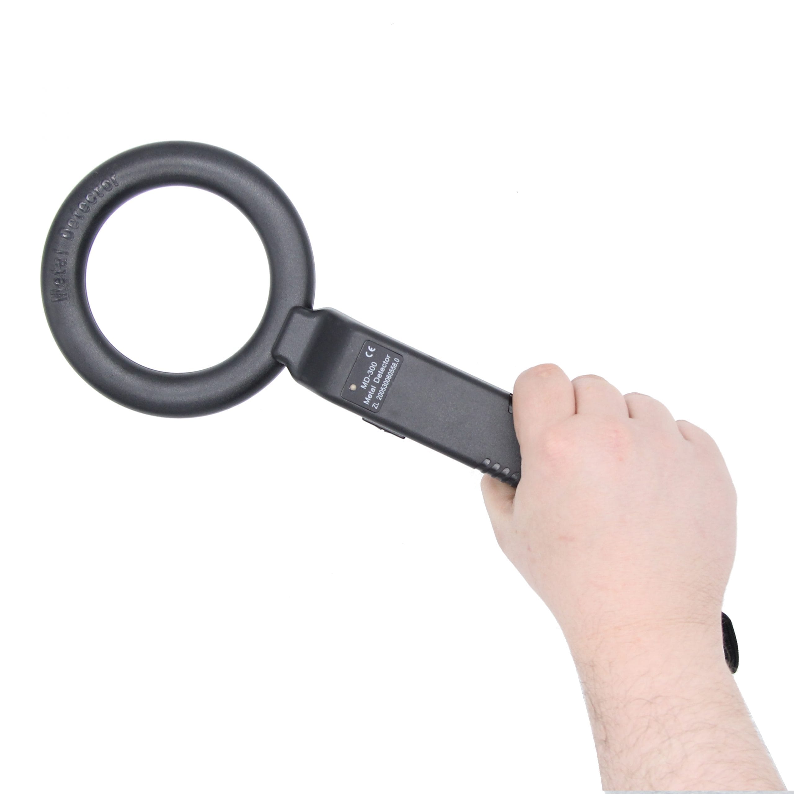 Circular Hand Metal Detector in Hand photo