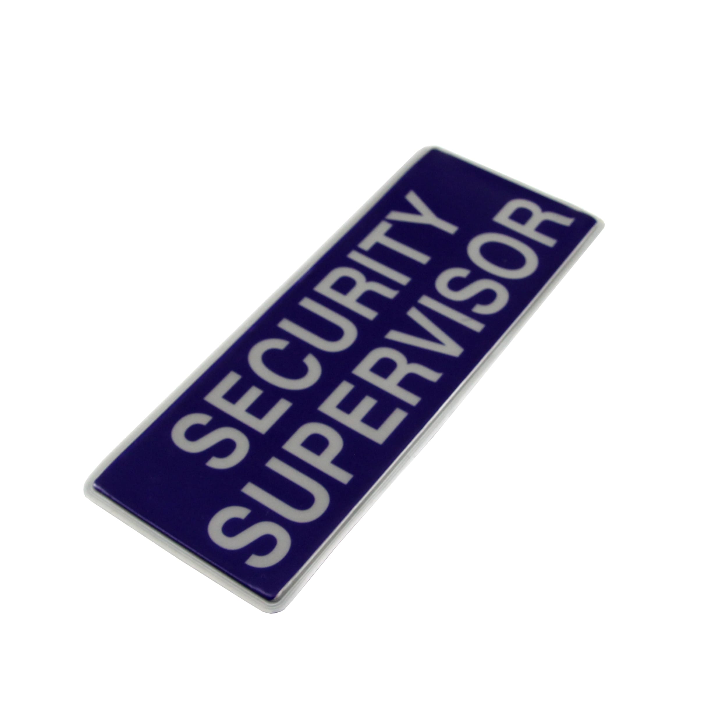 L-Max Reflective Security Supervisor Badge with Velcro – Blue - Image 6