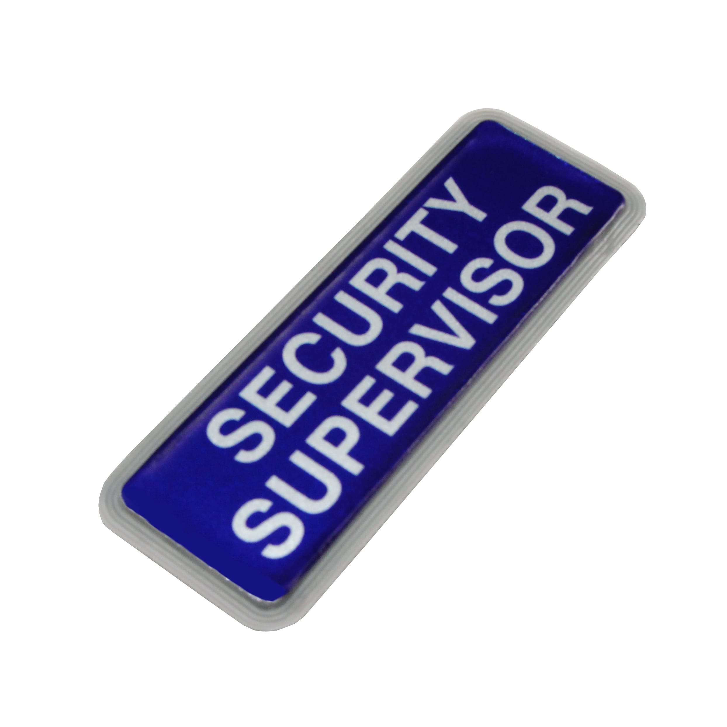 L-Max Reflective Security Supervisor Badge with Velcro – Blue - Image 7