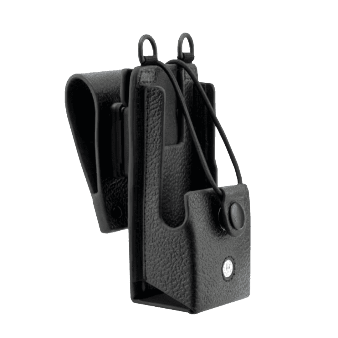 PMLN8434A - Motorola Leather Carry Case with 2.5 inch Swivel Belt Loop for Motorola R2 Radio - Image 3