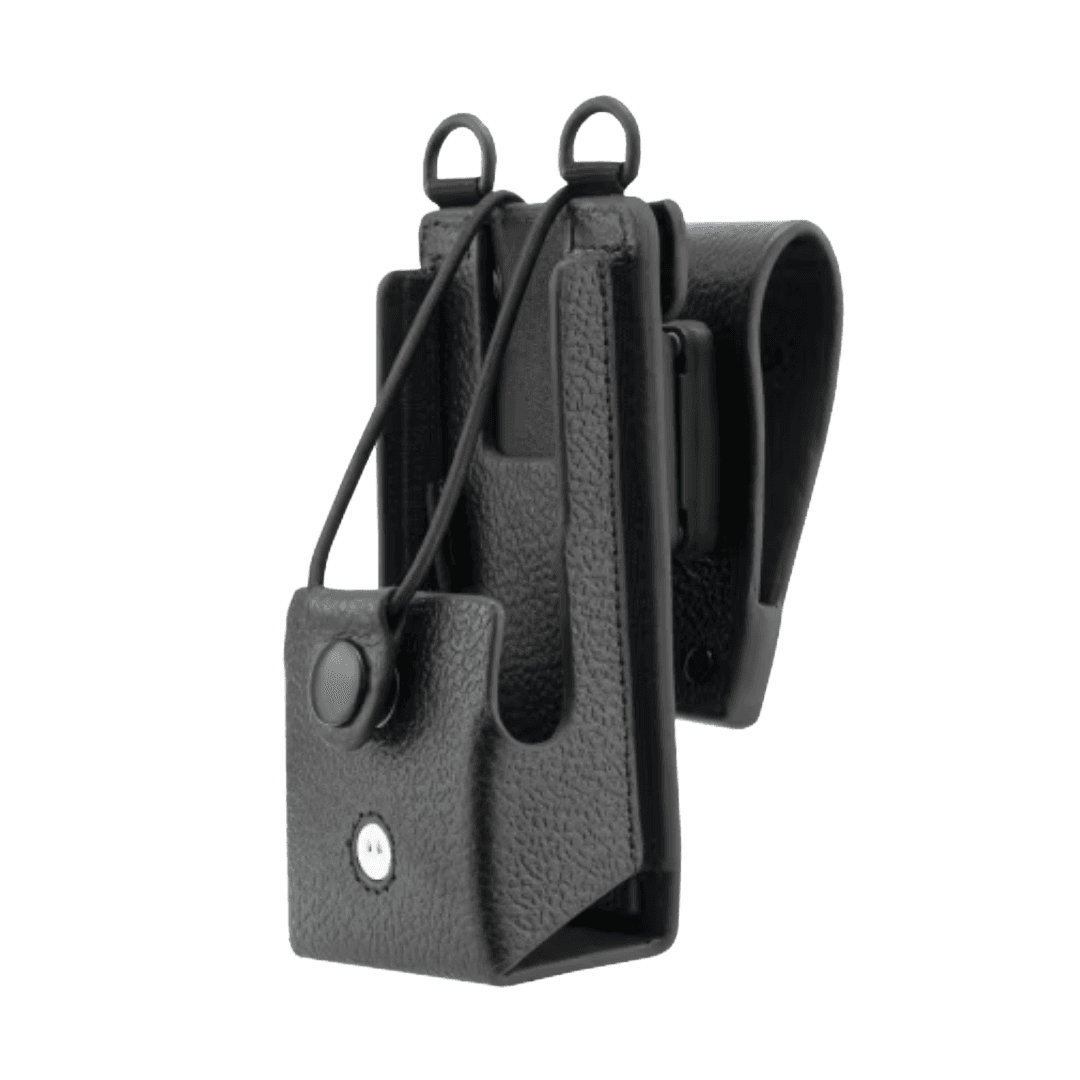 PMLN8434A - Motorola Leather Carry Case with 2.5 inch Swivel Belt Loop for Motorola R2 Radio - Image 2