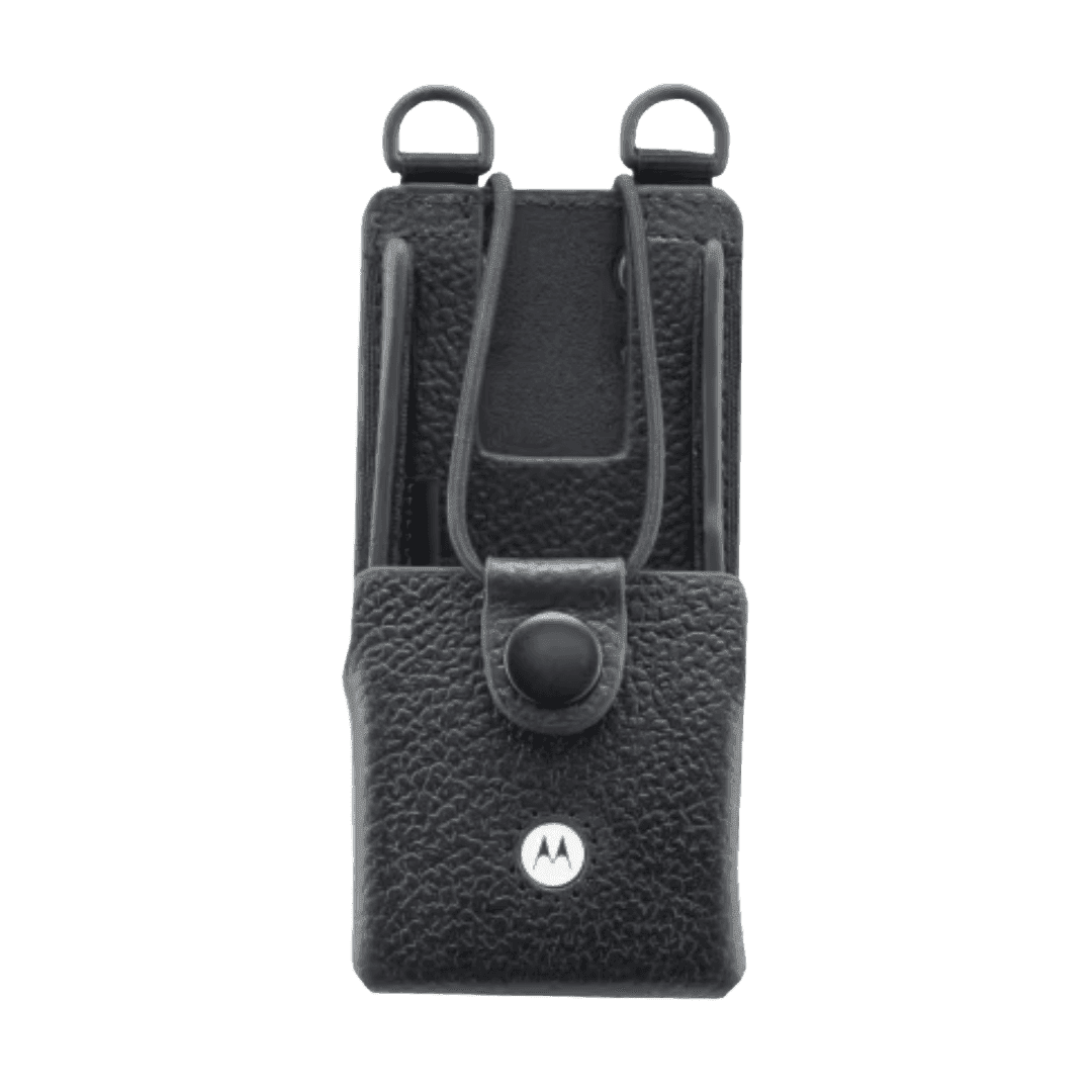 PMLN8434A - Motorola Leather Carry Case with 2.5 inch Swivel Belt Loop for Motorola R2 Radio